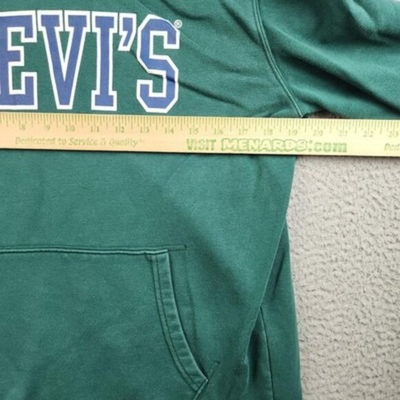 Levis Hoodie Womens Medium Pullover Standard Fit Sweatshirt Pocket Hooded Casual - Picture 5 of 9